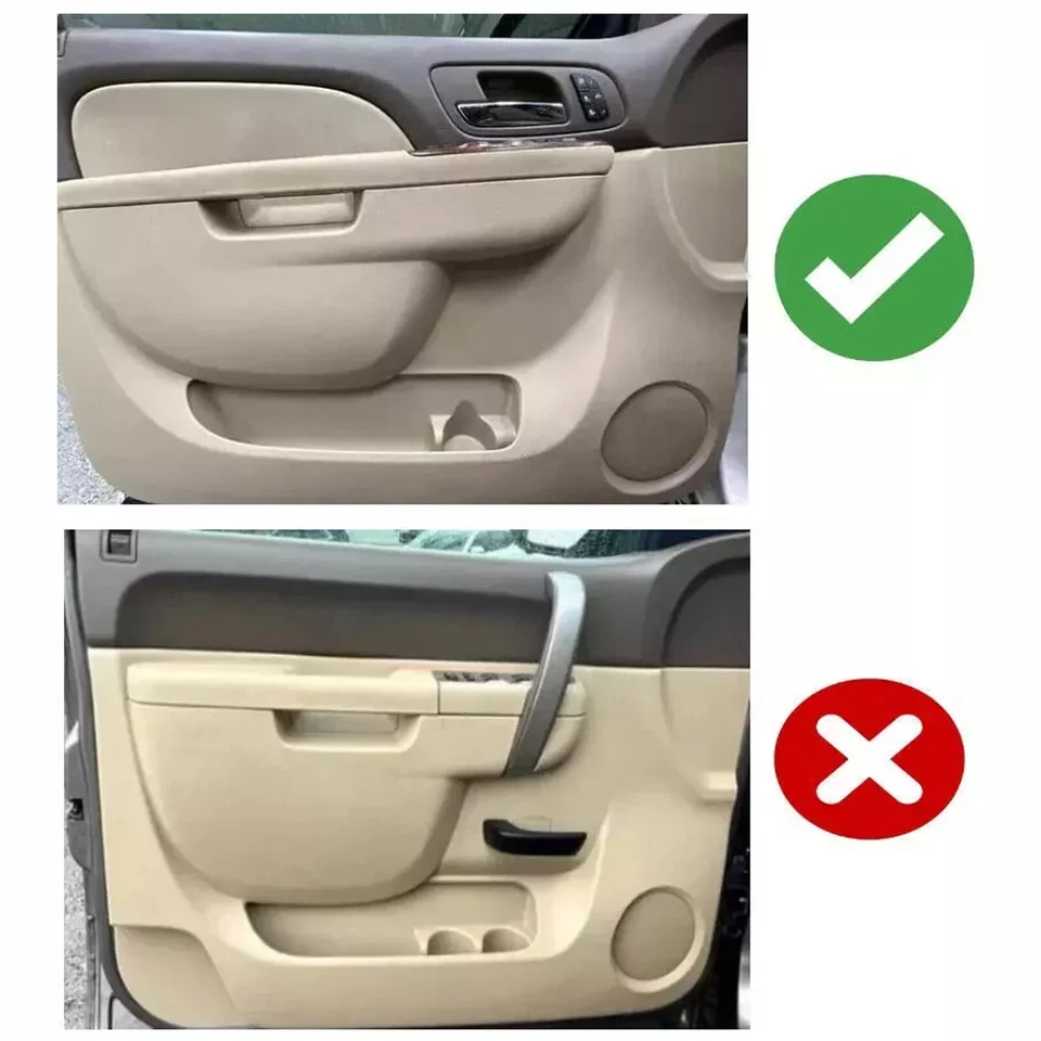 80994 Front Left Door Armrest Repair Kit BLACK (27 inch) Fit For Chevrolet/GMC Foto 3 de 4