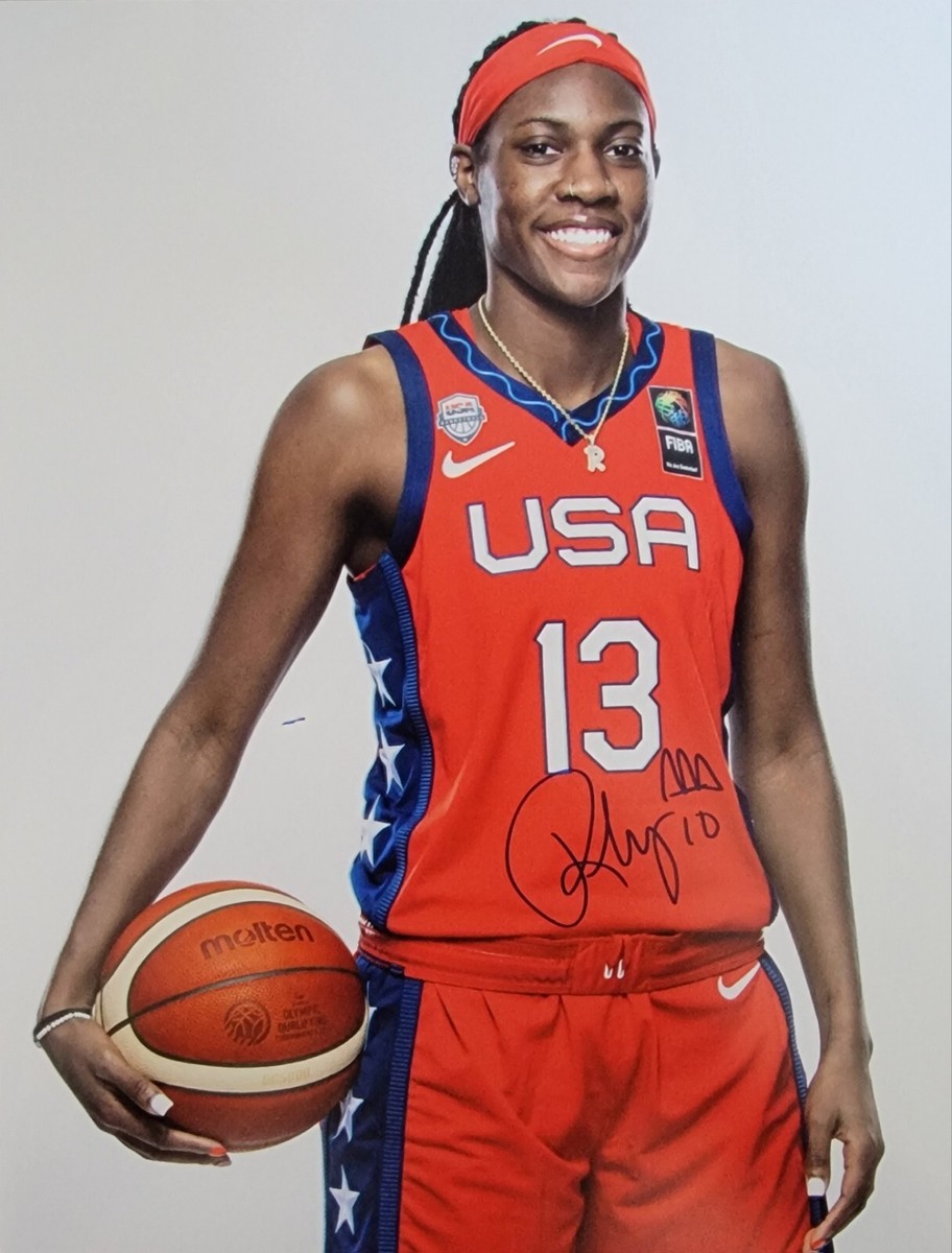 RHYNE HOWARD SIGNED 2024 ALL STAR PHOTO ATLANTA DREAM BASKETBALL