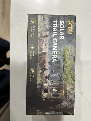 XTU Solar Trail Camera 2.7k 32MP