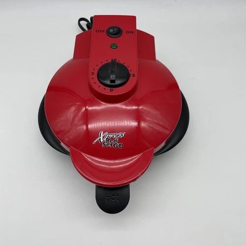 Cathy Mitchell Xpress Redi-Set-Go Red Indoor Electric Grill 05-53688