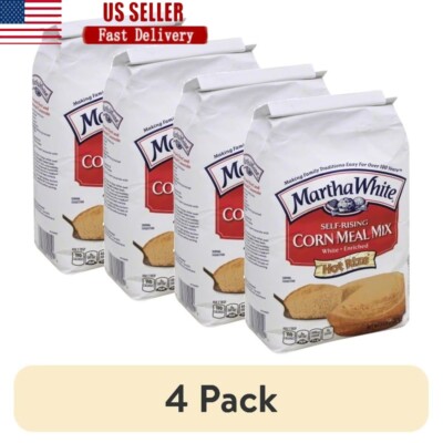 Self Rising Corn Meal Mix 5 LB Ideal Cornbread Muffins Pancakes Breading New