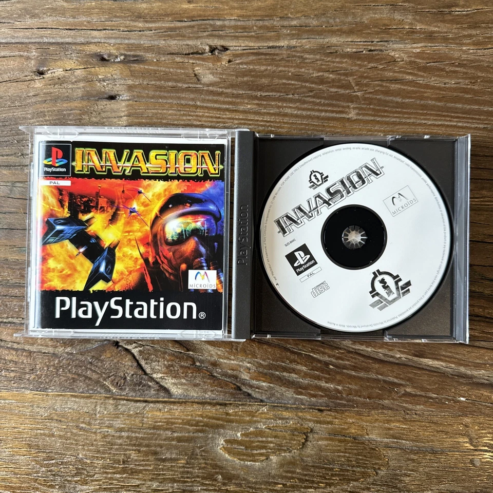 Invasion Playstation 1 PS1 Game & Manual Included Rare Edition PAL Pre Owned - Image 3 of 4