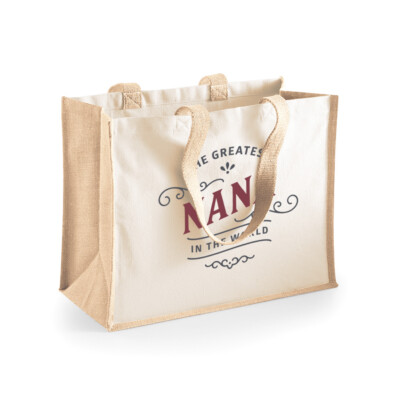 Nana Geschenk Geburtstagstasche personalisiertes Geschenk Tragetasche Weihnachten Geschenkidee