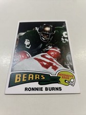 1975 Football Ronnie Burns Custom Card Baylor Bears A-447