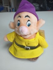 Vintage Dopey from Disney's Snow White and the Seven Dwarfs Plush New 7inch