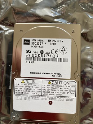 TOSHIBA MK1926FBV 内蔵型ハードディスクドライブ 本体 MK1926FBV MADE BY TOSHIBA | eBay