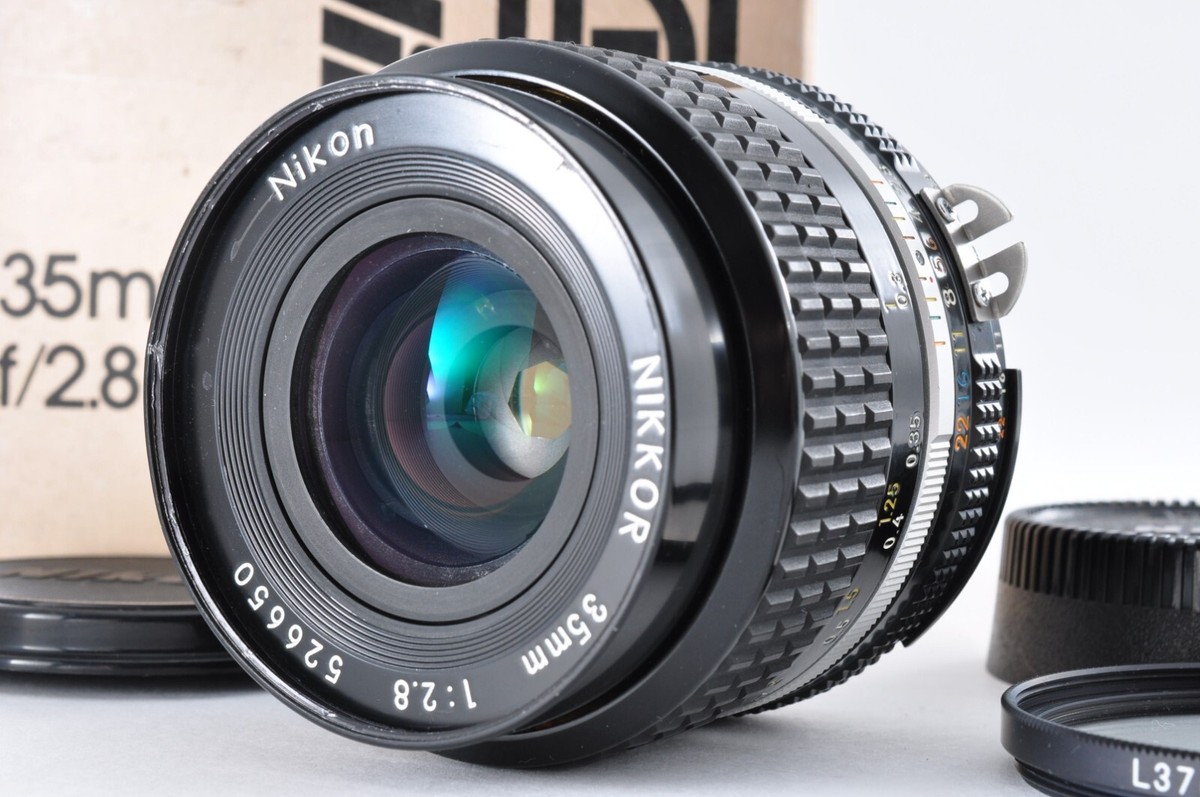 Near Mint in Box] Nikon Ai-s Ais Nikkor 35mm F/2.8 MF Wide