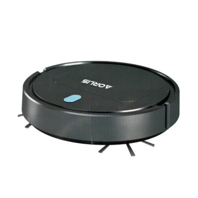 Saugroboter mit Reinigungsfunktion Compact Home Silent Weiß Schwarz