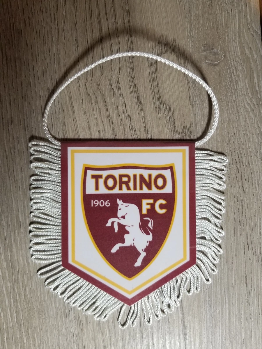 Fanion Vintage Torino Calcio – Italie, Ancien, Très Bon état
