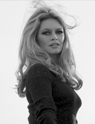 Brigitte Bardot Studio Portrait Photo Framing Print 8 x 10