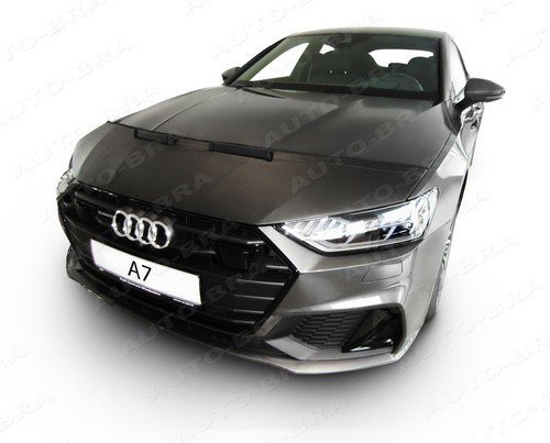 CAR HOOD BONNET BRA fit AUDI A7 C8 since 2018 NOSE FRONT END MASK BRA DE CAPOT - Imagen 4 de 4
