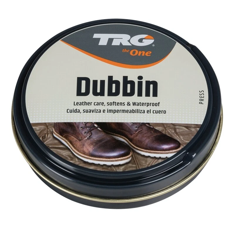 TRG Dubbin Black Neutral Dubbin Polish Wax Leather Care Softens Waterproof 65ml eBay