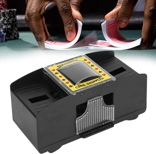 Automatische Kartenmischer Elektrisch für 4 Decks Poker Kartenmischmaschine DHL - Bild 15 von 21
