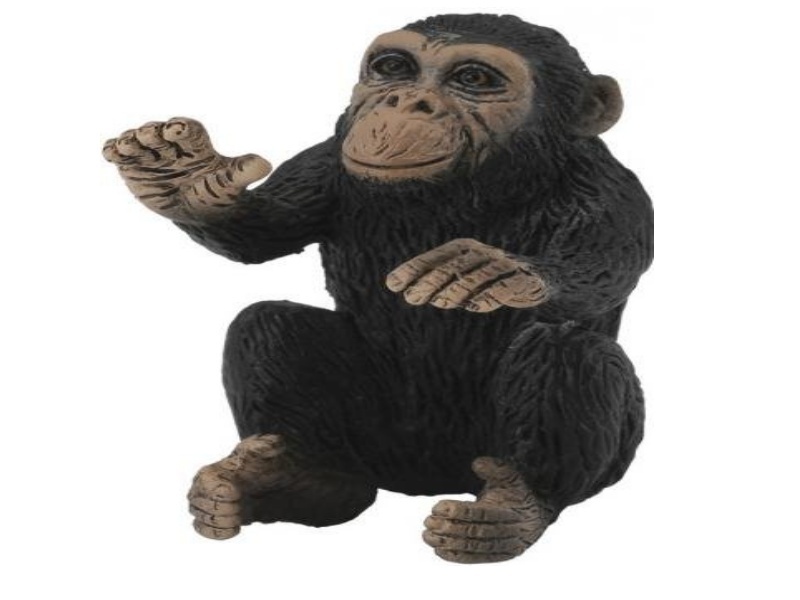 Collecta 88494 Baby Chimpanzee Clinging 4 Cm Wildlife