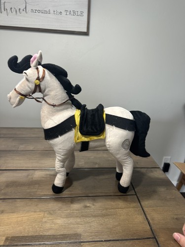 Disney Store Sleeping Beauty Samson Horse Plush Toy 18" Stuffed Poseable Prince - Picture 5 of 13