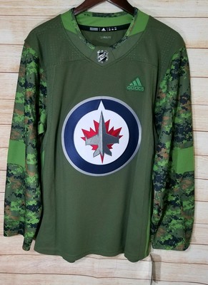 winnipeg jets camouflage jersey