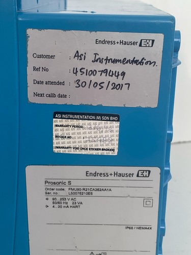 Endress & Hauser / Controller / Prosonic S / FMU90-R21CA262AA1A / L50076210E6 - Imagen 4 de 14