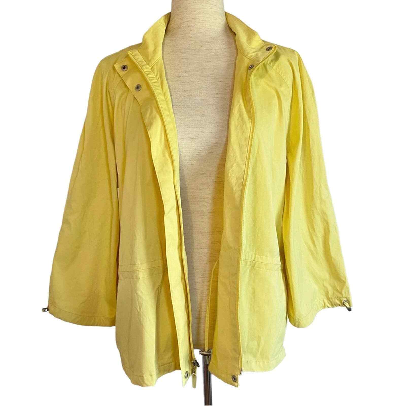 EP PRO Cinch Waist Golf Jacket Yellow Size XL Activew… Gem
