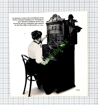 Purley National Telephone Co Exchange - Schneiden