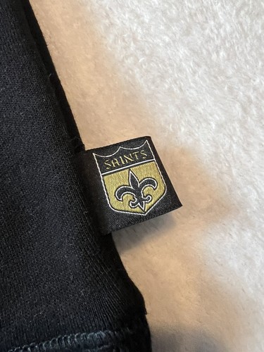 NWT New Orleans Saints Mitchell & Ness Throwbacks NFL Hooded Sweatshirt 2XL - Picture 3 of 7