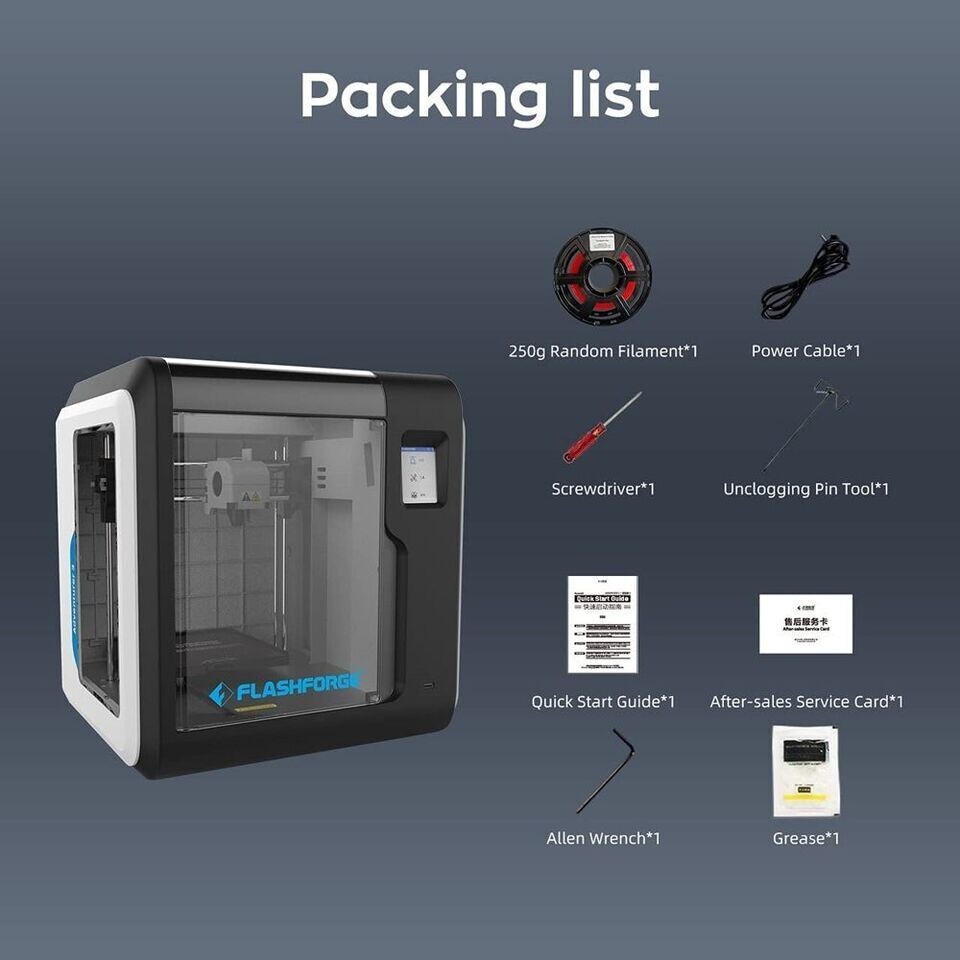 Official FLASHFORGE Adventurer 3 3D Printer Leveling-Free Quick Removable Nozzle - Picture 4 of 10