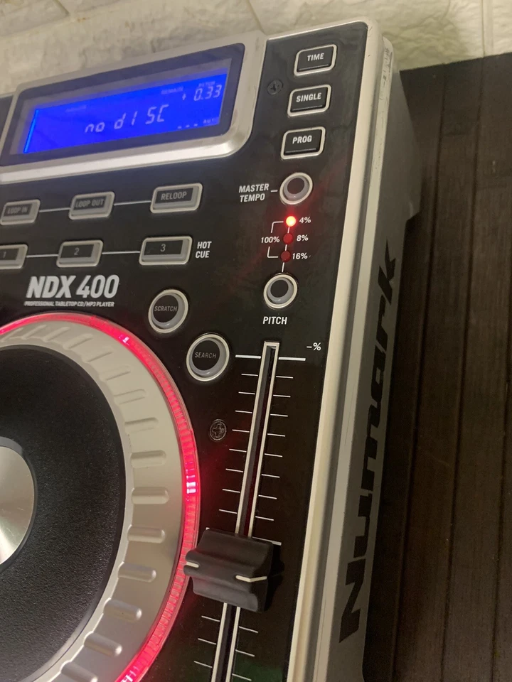 NUMARK NDX400 LETTORE CD-MP3 USB PER DJ (da riparare) - Imagen 4 de 4