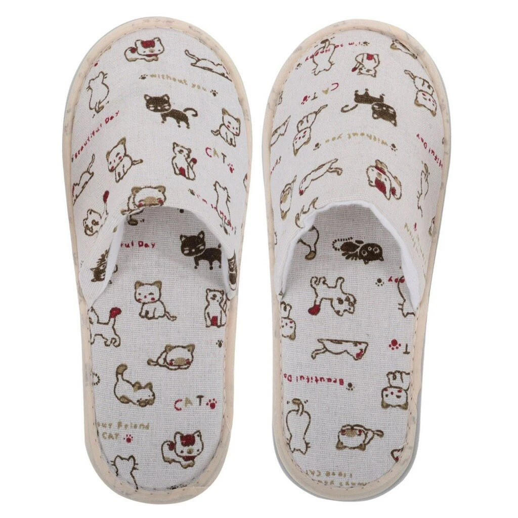 2Pairs disposable slippers unisex Disposable Slipper Single Use Slipper Hotel