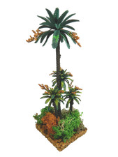 Palma Quadrupla Cm 9/10/13/22h - Oasi Deserto Vegetazione per Presepe