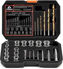26pcs Bolt Extractor Kit And Left Handed Drill Bit Easy Out Screw Extractor Wit 26pcs Bolt Extractor Kit And Left Handed Drill Bit Easy Out Screw Extractor Wit