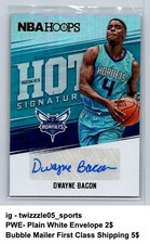 2017-18 Hoops #HSR-DB Dwayne Bacon Hot Signatures Rookies