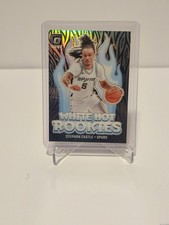 2024-25 Panini Optic NBA Stephon Castle White Hot Rookies Silver Holo Prizm #6
