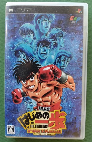 PSP Hajime no Ippo Portable Victorious Spirits "good" Japan Used
