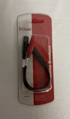 Hosa YMM-261, Stereo-Splitter, 3,5 mm TRS auf Dual 3,5 mm TSF, 0,15 m