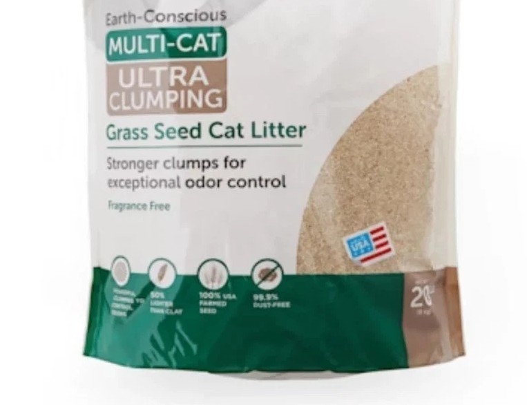 20lb So Phresh Cat Litter Grass Seed Extreme Clumping Fragra