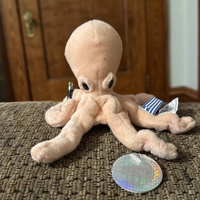 Coca-Cola 1999 Oppy the Octopus Plush Greece Flag Plush 4'' 
