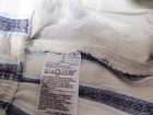Women's OLD NAVY SL Cami Blue White Striped Linen Blend Overall Jumpsuit Size S — photo 10