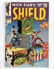 Nick Fury, Agent of Shield #1 * FN-VF 7.0 * Free shipping on 2 or more items!
