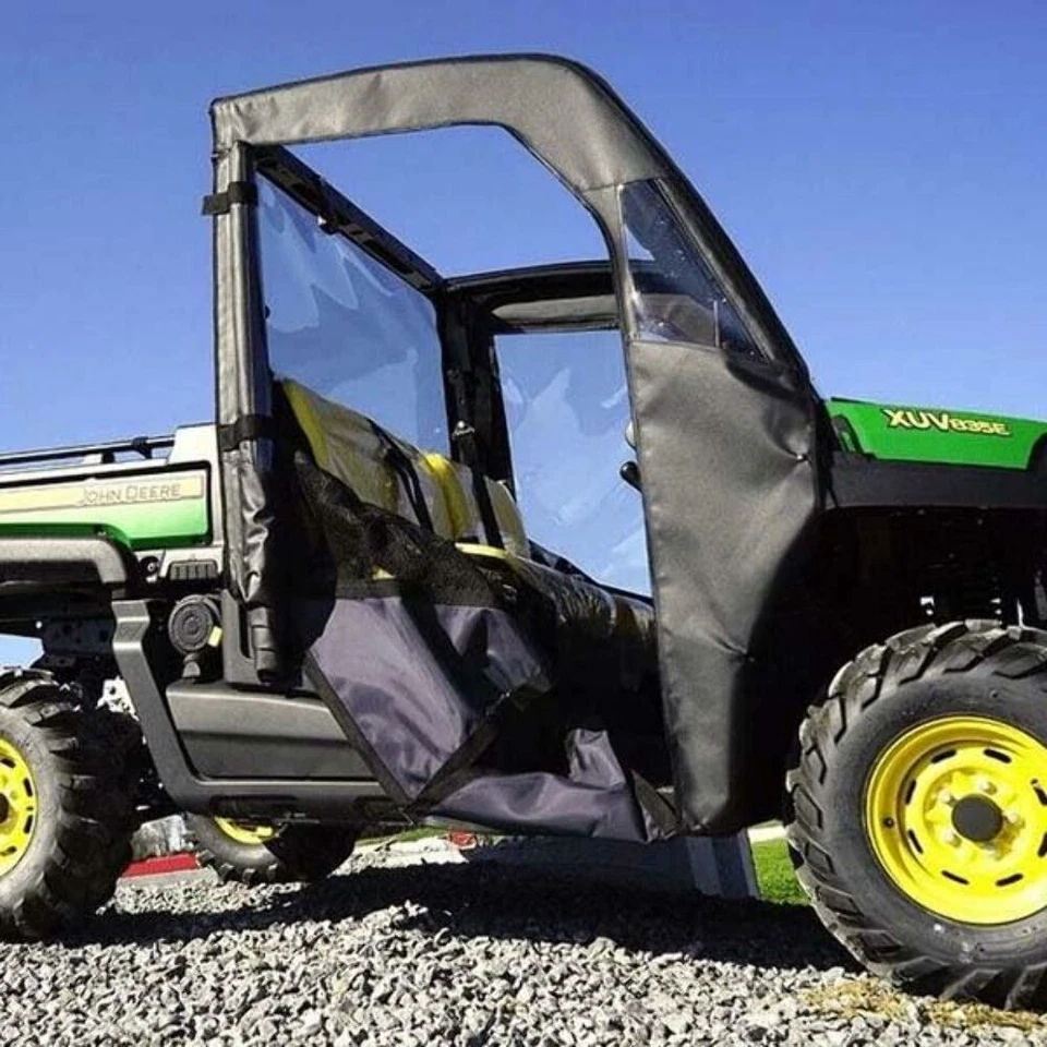 Portas macias Falcon Ridge UTV com janelas com zíper para John Deere Gator XUV 550/560/590 - Imagem 4 de 4