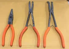 MAC Tools 3 Pc. Long Nose Pliers Set P3018220-P3017330-P3017870 *See Pics*