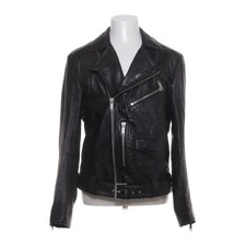 Preach, Bikerjacke, Damen, Größe: M, Schwarz, Baumwolle/Leder/Polyester #OW5