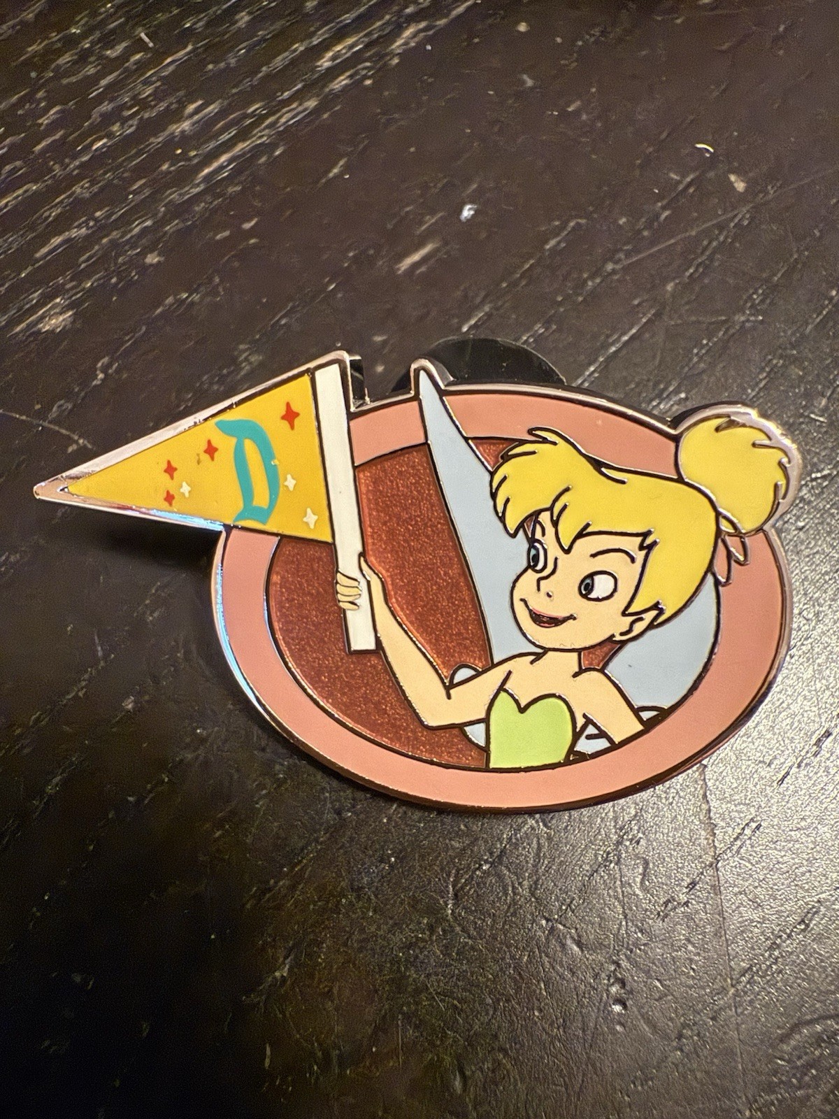 Tinker Bell Disneyland D Nifty Fifties mystery Disney pin CHASER LE 300
