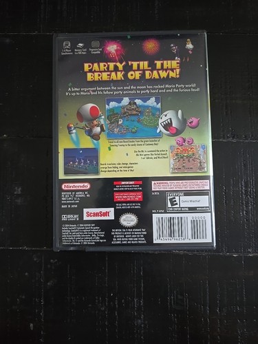 Mario Party 6 (Nintendo GameCube)Manual, Case And Inserts Only -NO GAME INCLUDED - Picture 6 of 7