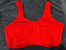 WACOAL 34 DDD 855303 BACK APPEAL UNDERWIRE BRA, BARBADOS CHERRY New No Tags