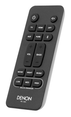 Denon 919307102440S RC-1251 Fernbedienung für DHT-S217 DHT-S218 Soundbar