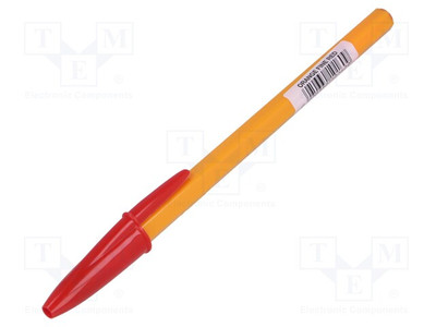 5 Stück, Kugelschreiber BIC-ORANGE/RD /E2DE