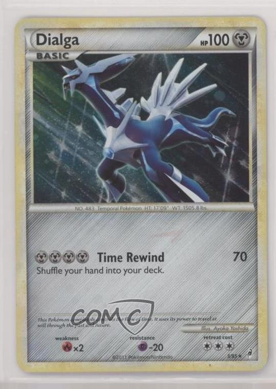 Dialga Holo Pokemon HeartGold & SoulSilver Call of Legends #3