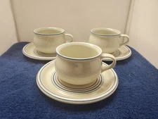 Set of 3 Studio Nova Sun Circles Cup & Saucer Sets LK