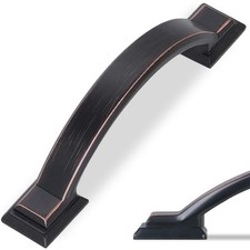 10 Pack 2.5 Inch 64mm Kitchen Cabinet Handles Oil Rubbed Bronze Cabinet Pull...