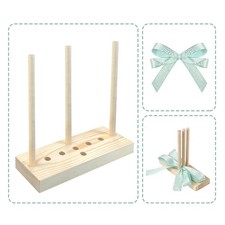 Bow Maker for Ribbon Wooden Bow Making Tool for Creating Wreaths Gift Bows Ha...