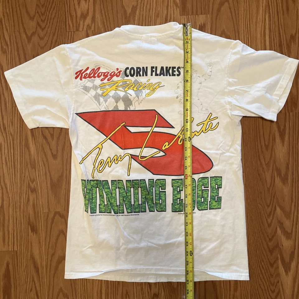 Camiseta De Colección 1995 Terry Labonte Kellogg's Corn Flakes Racing Hendrick Talla M Foto 2 de 4
